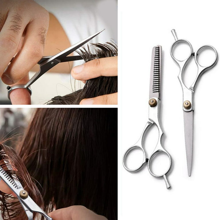 6 Inch Silver Hairdresser Shear Scissors To Cut Hair Profession