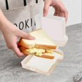 thumbnail image 3 of Reusable Sandwich Container Sealed Container Transparent Bread Box B, 3 of 5