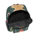 thumbnail image 6 of FORMRS School Backpack with Front Zippered Pocket 12" Student Travel Daypack, Brown Christmas Gingerbread, 6 of 6