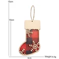 thumbnail image 3 of Adornos navideños de madera para colgar, bolas de Navidad, muñeco de nieve, manualidades para árbol de Navidad, regalos de Año Nuevo para el hogar, 3 of 5