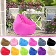 thumbnail image 4 of Bean Bag Chair no Filling Buy It 30x35 Inch Bean Bag Cover Outdoor Bean Bag Chair Water Resistant Classic Sofa Cover Lazy Beanbag Cusion, 4 of 5