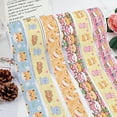 thumbnail image 2 of Japanese Cartoon Cute Dog Pattern Printed Grosgrain Satin Ribbon for Gift Wrapping Hair Bow Craft Accessory 50 Yards Jiayi, 2 of 7