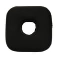 thumbnail image 3 of Flynix Ear Piercing Pillow Pierced Ears Support Breathable Ergonomic Washable Polyester black square, 3 of 10