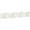 White, variant on Franklin Brass B46717k-C Casual Curve 15-7/8" Wide Coat And Hat Hook Rack - Pure White /