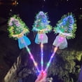 thumbnail image 1 of Christmas Tree Glow Stick Magical Wand Props Luminous Long Lifespan Magic Toy Plastic Multi-purpose Magical Wand Props  Xmas Home Decor A A, 1 of 8