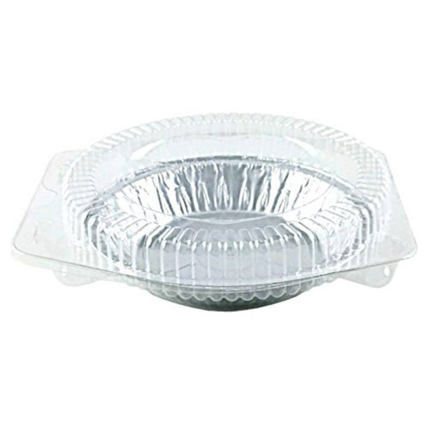 Pactogo 6" Aluminum Foil Mini Pie Pans Disposable Small Baking Tin