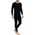 thumbnail image 3 of Gamivast Soft Men's 2 Piece Thermal Set Fleece Lined Long Sleeve Top and Long Johns Warm Winter Underwear Base Layer for Skiing Cold Weather Sports, 3 of 6