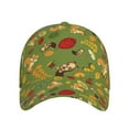 thumbnail image 2 of Kdxio Unisex Squirrel And Fox In The Forest Pattern Baseball Cap Unisex Washed Classic Adjustable Hat, 2 of 8