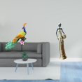 thumbnail image 2 of Escultura de , figura decorativa para jardín, artesanía, estatua, adorno para decoración del hogar, patio, mesa africana, estatua de dama tri, 2 of 8