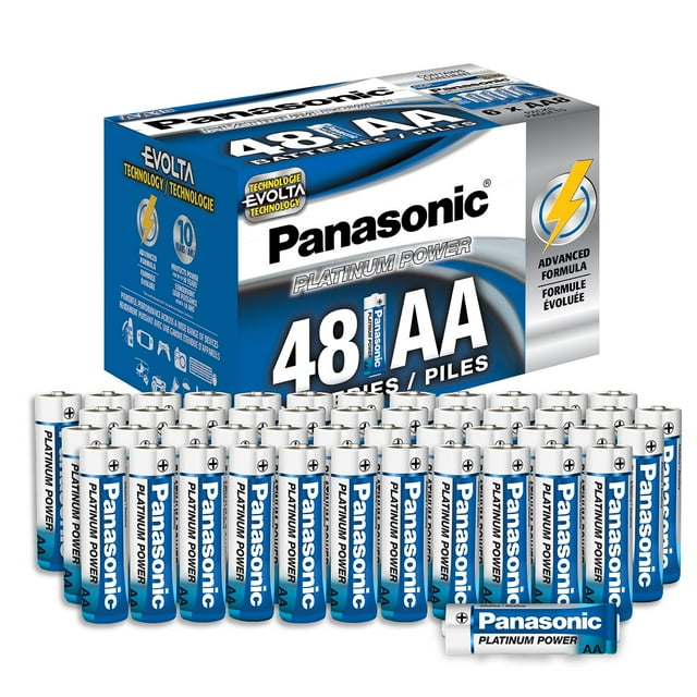 Pila alcalina Panasonic Platinum Power AA LR6XE x48