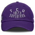 thumbnail image 2 of Men's Fanatics Purple TCU Horned Frogs Archer Adjustable Hat, 2 of 4