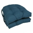 thumbnail image 2 of Blazing Needles  Twill 16-inch U-shaped Tufted Dining Chair Cushions (Set of 2), 2 of 5