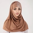 thumbnail image 2 of Womens Scarf Scarves for Women Lightweight Women Hat Ruffle Cancer Chemo Turban Wrap Cap Scarf Shawl, 2 of 7