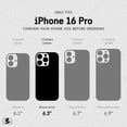 thumbnail image 2 of Funda Pelican Shield para iPhone 16 Pro compatible con MagSafe proteccion militar 21 pies con clip, 2 of 5