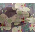 thumbnail image 4 of oneOone Viscose Chiffon Fabric Leaves & Orchids Floral Decor Fabric Printed BTY 42 Inches Wide, 4 of 4