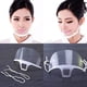 thumbnail image 3 of 10 Uds. Visera protectora transparente de plástico antivaho y antisalpicaduras de aceite, protección facial, higiene alimentaria, servicio de Chef, restaurante, cocina, cafetería, 3 of 5