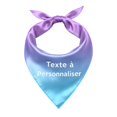 thumbnail image 5 of UJNDER Womens Custom Text Printed Silk-like Scarf with Elegant Lightweight for Stylish Everyday Wear and Accessory Neck Scarf for Women,Light Purple1,One Size, 5 of 5