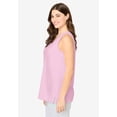 thumbnail image 3 of Dreams & Co. Plus Size Knit Sleep Tank, 3 of 6