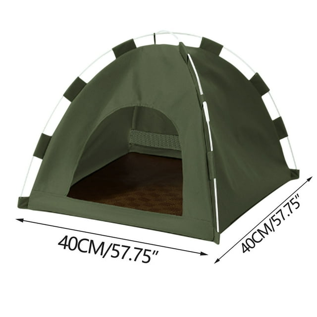 Foldable Portable House Waterproof Cute Dog Bed Puppies And Other Small Animals Removable And Washable