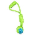 thumbnail image 1 of Cotton Rope Ball Dog Toy Training Teething Knot Rope Dog Toy Dog Chew Rope, 1 of 6