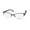 matte purple, variant on DEREON DOV532 CAT EYE EYEGLASS FRAME/GLASSES HALF-RIM AMERICAN FASHION DESIGNER