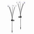 thumbnail image 2 of 2 pcs Solar Halloween LED Eye Lights Accessories Lawn Outdoor Path Lamps Violet, 2 of 5