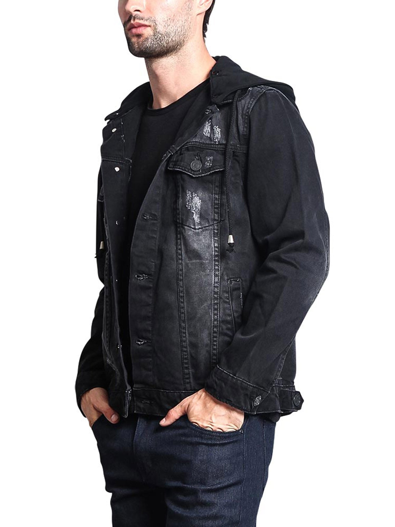 Back sail denim jacket sale