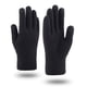 thumbnail image 3 of Guantes de punto para hombres y mujeres en otoño e invierno, además de guantes cálidos de lana con dedos acolchados de terciopelo para pantalla táctil, 3 of 6