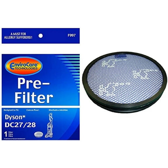 Fit For Dyson DC27, DC28 Allergy Sufferers Pre Filter Upright Vacuum 919780-01, F997