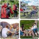 thumbnail image 4 of 2pcs Stainless Steel 3 in 1 Spork Camping Cutlery, Knife, Spoon, Fork Cutlery Combo for Camping, Hiking - q37, 4 of 5
