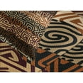thumbnail image 4 of Ambesonne Vintage Quilted Bedspread Set 3 Pcs, Strikes Pattern, King Size, Multicolor, 4 of 5