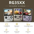 thumbnail image 6 of RG35XX Handheld Gaming Consoles ,64GB,Dual System Linux+Garlic, Support HD TV Output White, 6 of 7