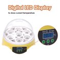 thumbnail image 2 of Yescom 7 Egg Incubator Automatic Egg Turner Chicken Duck Bird Poultry Hatcher Yellow CE Certificated Yescom Modern, 2 of 9