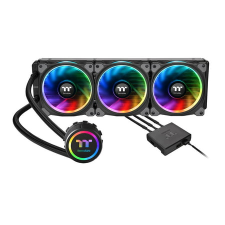 Thermaltake Floe Riing RGB 360mm Water Liquid Cooling Gaming CPU Cooler AIO - (Best Liquid Cooling For Gaming Pc)