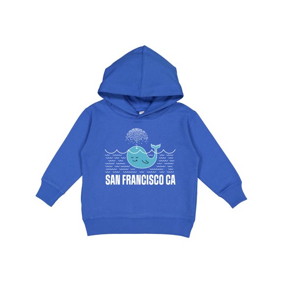 Inktastic San Francisco California Whale Watching Toddler Hoodie