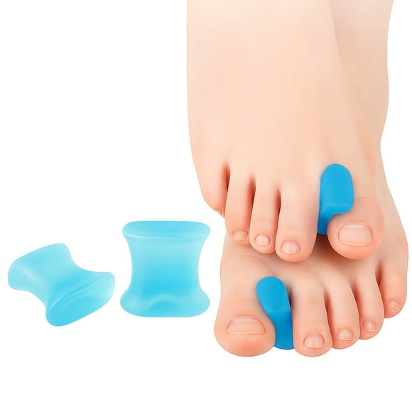 Par Separador de Dedos para Pies Antifricción | Corrector | Azul | Talla M
