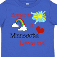 thumbnail image 4 of Inktastic Someone in Minnesota Loves Me Boys or Girls Toddler T-Shirt, 4 of 5