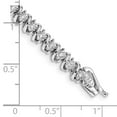 thumbnail image 3 of Auriga Fine Jewelry 14K White Gold Lab Grown Diamond 7 inch Tennis Bracelet for Women (Clarity- VS, Color- FGH), 3 of 5