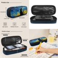 thumbnail image 6 of Kuiaobaty Cat Print 4 Pcs Backpack and Lunch Box Set for Girls Starry Night Print Backpack and Pencil Case with Zipper Insulated Lunch Bag and Water Bottle Sleeve for School, 6 of 7