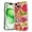Colorful Red, variant on TECH CIRCLE Stylish Cute Floral Case for iPhone 16 Plus (6.7") 2024 Cell Phone with Wave Edge, Compatible with MagSafe Accessory, Screen Camera Protection, Shockproof Protective Cover, Yellow Red