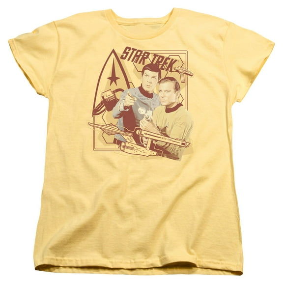Star Trek - Shoot That Thing - Women's Short Sleeve Shirt - Medium
