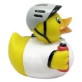 thumbnail image 2 of Cosplaying VINYL Duck Figure, Unique yellow vinyl rubber duck for bicycles (yellow), 2 of 5