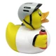 thumbnail image 2 of Cosplaying VINYL Duck Figure, Unique yellow vinyl rubber duck for bicycles (yellow), 2 of 5