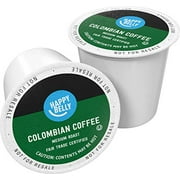 100 Ct. Happy Belly Medium Roast Coffee Pods, Colombian, Compatible with Keurig 2.0 K-Cup Brewers