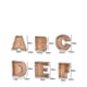 thumbnail image 3 of Alcancía de madera Alfabeto Caja de efectivo Letras Moneda Alcancía Niños Caja de dinero, 3 of 5
