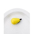 thumbnail image 3 of Plato Ovalado Galerias El Triunfo De Porcelana Blanco Diseño Con Figura De Pera Amarilla, 3 of 3