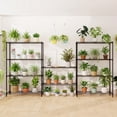 thumbnail image 2 of Gymax 2PCS 5-Tier Metal Storage Shelving Unit 4000 LBS Storage Organizer for Kitchen, 2 of 10