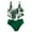 Green, variant on Cathalem Summer Bathing Suits for Girls Girl's Bikini Bathing Suits 2 Piece Swimsuits Beach Swimmer(Green,140)