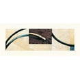 thumbnail image 2 of Cynthia Holland 18x10 White Modern Wood Framed Wall Art Titled - Line and Verse #II6, 2 of 5