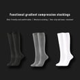 thumbnail image 3 of 5 Pairs Men Women Compression Stockings 20-30 Mm Flight Pregnancy Swollen Varicose Veins Marathon Sports Socks, 3 of 5
